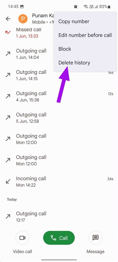 How to Check Call History of A Number Android .